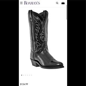 Laredo Black Cowboy Boot